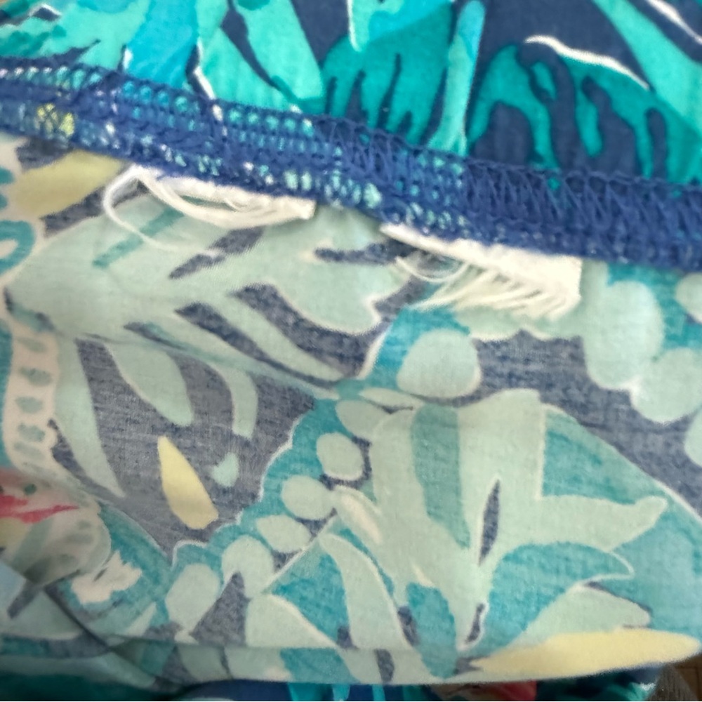 Lilly Pulitzer Women’s Preppy Beach Resortwear Casual Colorful Print Pants sz M - Picture 6 of 9
